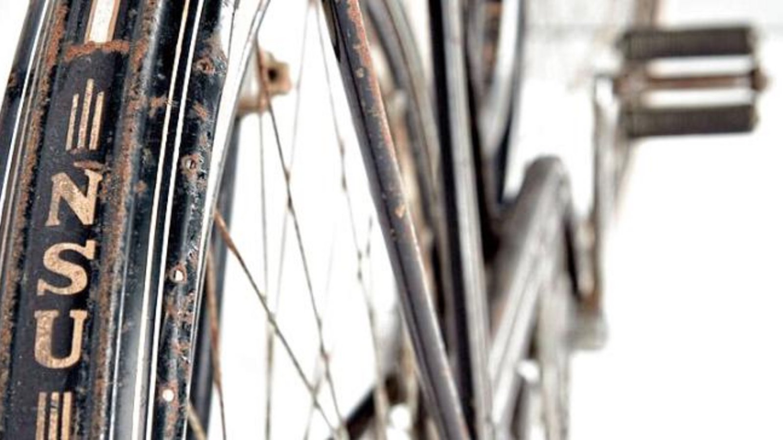 Das Fahrrad, mit dem Fritz Teufel in seiner Ludwigsburger Zeit unterwegs war. Foto: p Das Fahrrad, mit dem Fritz Teufel in seiner Ludwigsburger Zeit unterwegs war. Foto: p