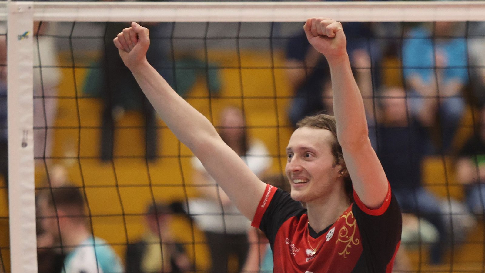 Identifikationsfigur: Ben-Simon Bonin, Kapitän der Ludwigsburger Bundesliga-Volleyballer.Foto: Baumann Identifikationsfigur: Ben-Simon Bonin, Kapitän der Ludwigsburger Bundesliga-Volleyballer.Foto: Baumann