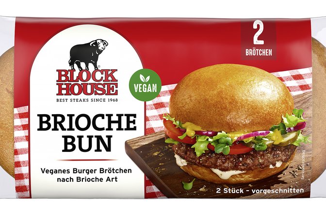 Die Block Foods AG ruft diese „Block House Brioche Bun“ wegen möglicher Fremdkörper zurück.<span class='image-autor'>Foto:  Block Foods AG</span>
