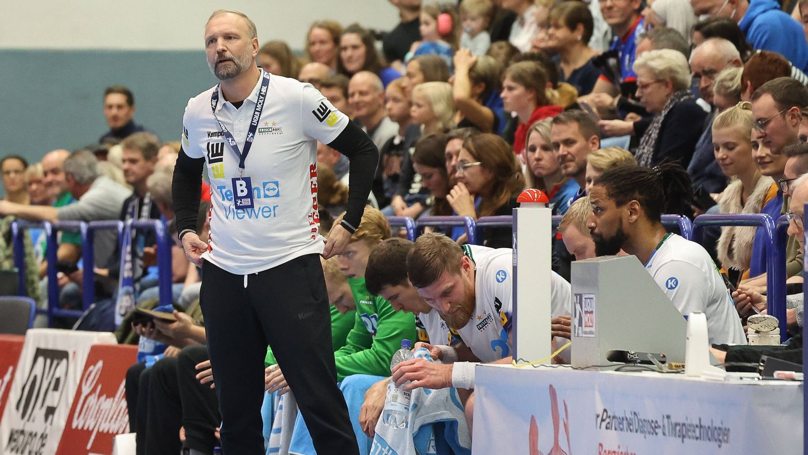 Hartmut Mayerhoffer ist seit 2018 Trainer von Frisch Auf Göppingen – war der Auftritt beim Bergischer HC sein letzter?Foto: Imago/Eibner//Joerg Niebergall