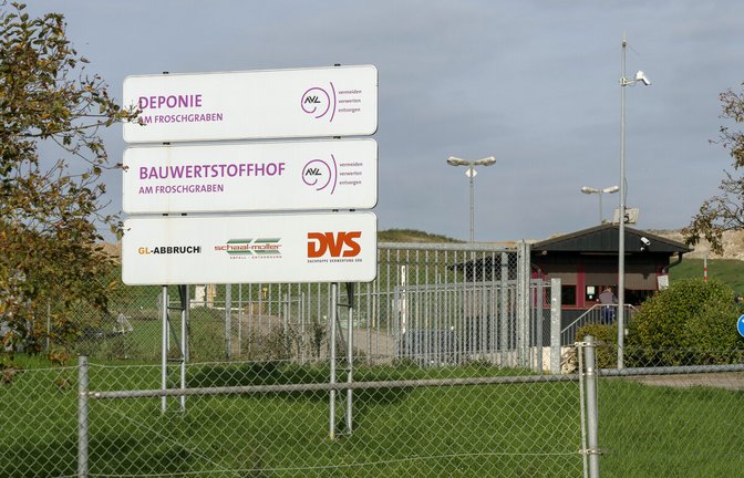 Noch nimmt die Deponie Am Froschgraben in der Nähe von Schwieberdingen im Kreis Ludwigsburg Erdaushub aus der Region Stuttgart auf.<span class='image-autor'>Foto: Simon Granville/Simon Granville</span>