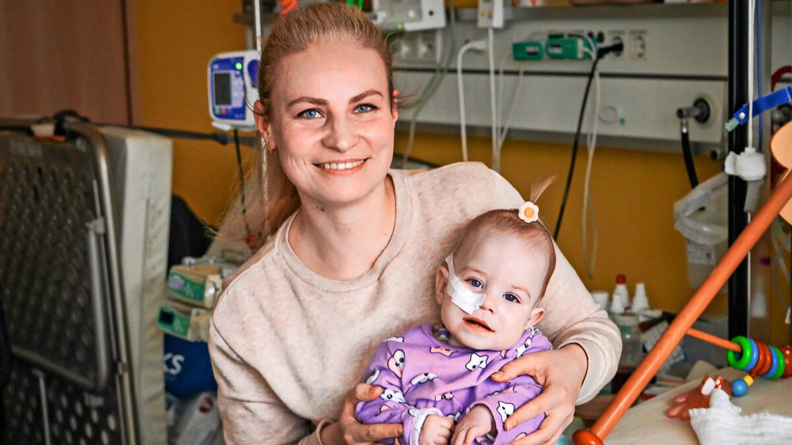 Die kleine Sofia und ihre Mutter werden seit einem knappen Jahr von Spezialisten am Klinikum betreut.Foto: Klinikum Stuttgart / /Ferdinando Iannone Die kleine Sofia und ihre Mutter werden seit einem knappen Jahr von Spezialisten am Klinikum betreut.Foto: Klinikum Stuttgart / /Ferdinando Iannone