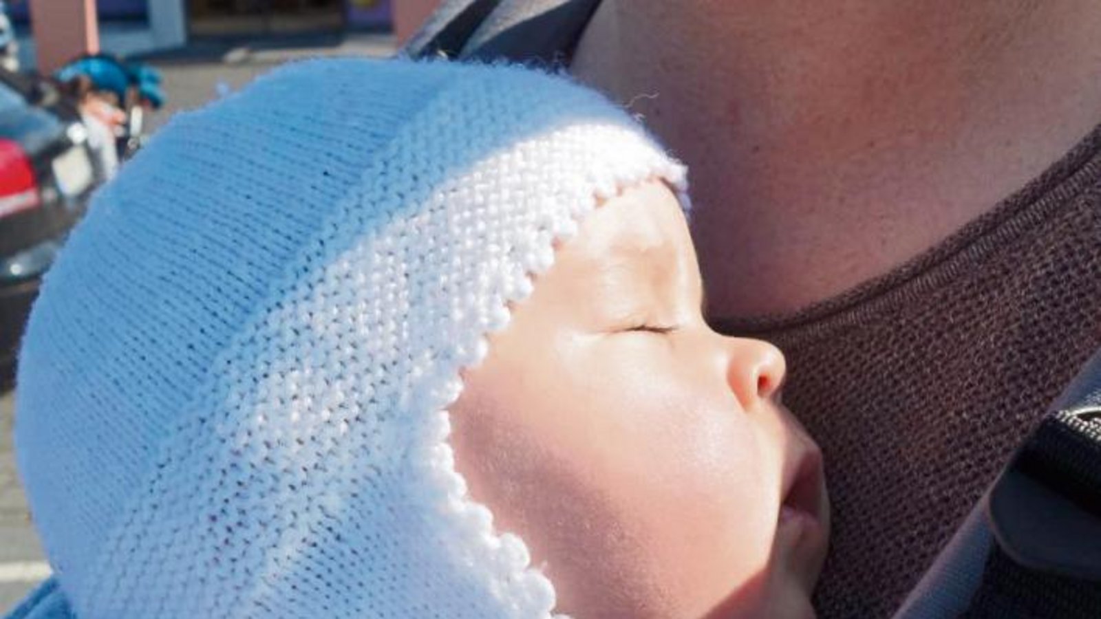 Die kleine Eva aus Nussdorf – vielleicht von der Frühjahrsmüdigkeit übermannt. Foto: sr