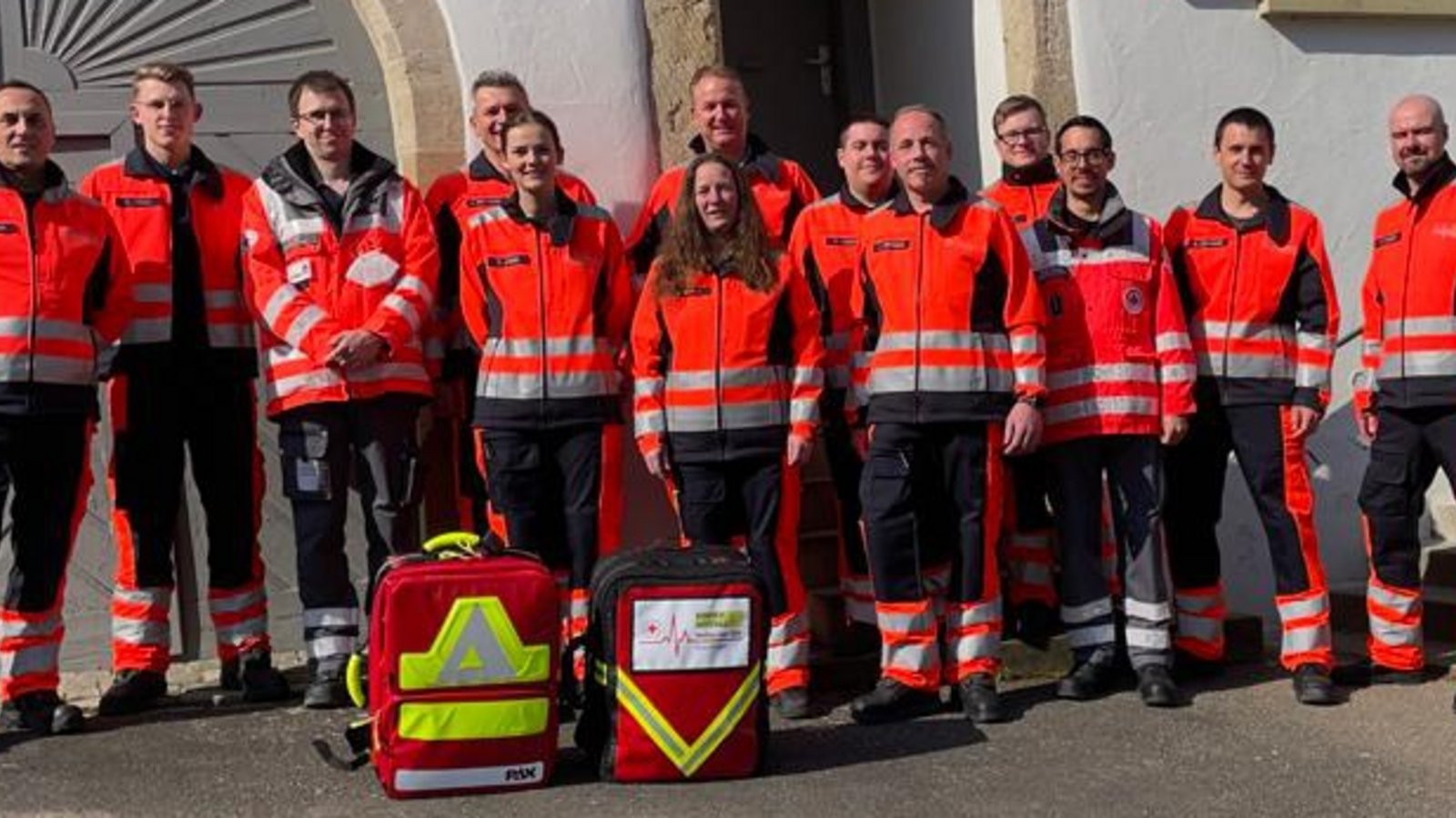 Die Helfer vor Ort-Gruppe in Eberdingen. Foto: p
