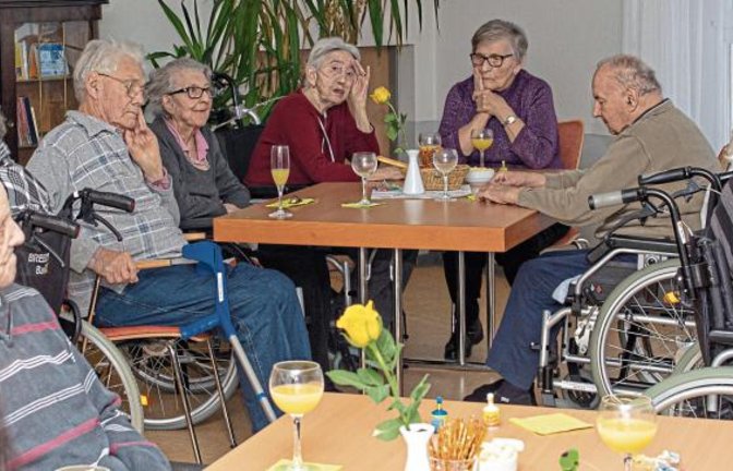 Neujahrsempfang im Haus am Schlösslesgarten in Hochdorf.  Foto: p