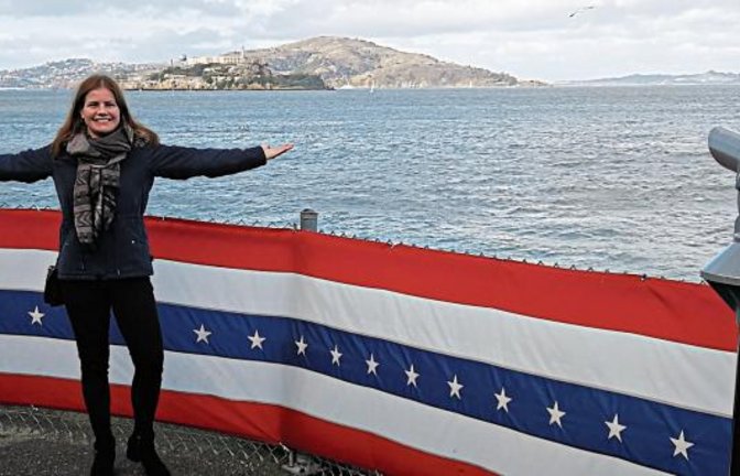 Die weite Welt wird aktuell ein wenig enger: Michelle Blumenstein musste zwar die USA frühzeitig verlassen, kann ihr Siemens-Praktikum aber in Deutschland fortsetzen.  Foto: p