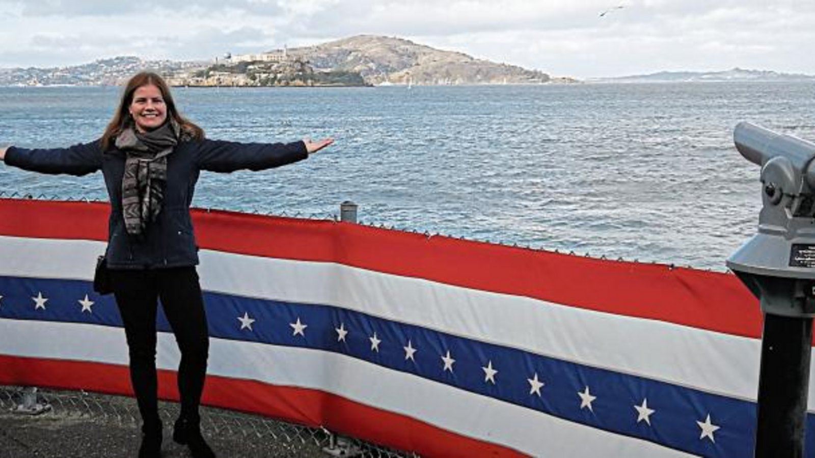 Die weite Welt wird aktuell ein wenig enger: Michelle Blumenstein musste zwar die USA frühzeitig verlassen, kann ihr Siemens-Praktikum aber in Deutschland fortsetzen.  Foto: p