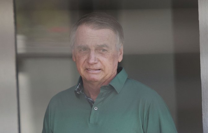 Brasiliens ehemaliger Präsident Jair Bolsonaro. (Archivbild)<span class='image-autor'>Foto: Luis Nova/AP/dpa/Luis Nova</span>