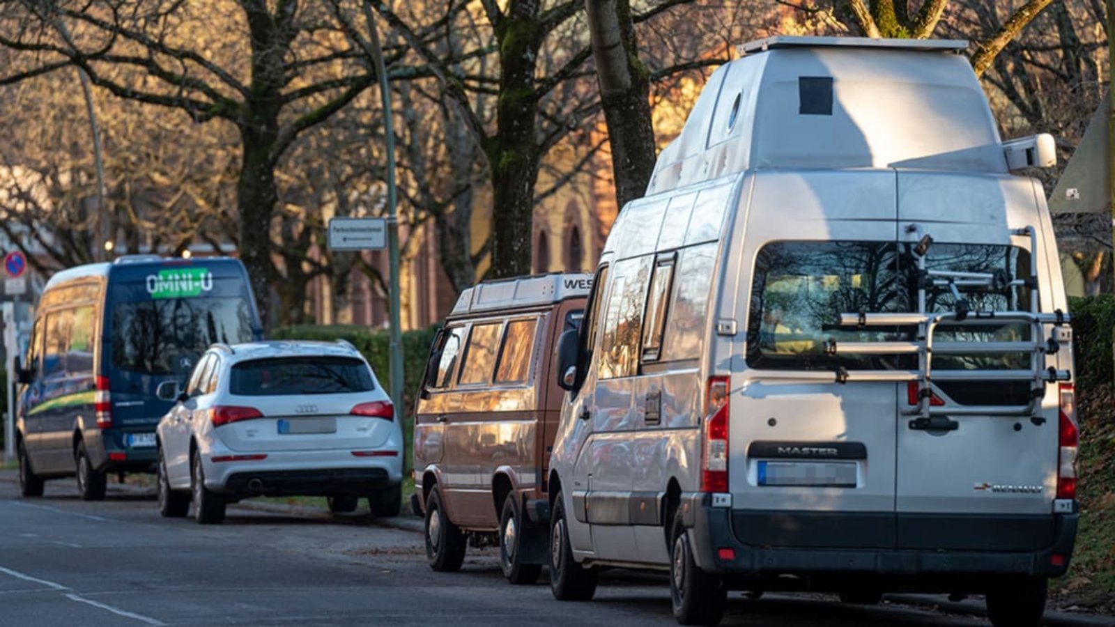 In der Wiehre in Freiburg sind Parkplätze immer knapp.Patrick Seeger/Stadt Freiburg