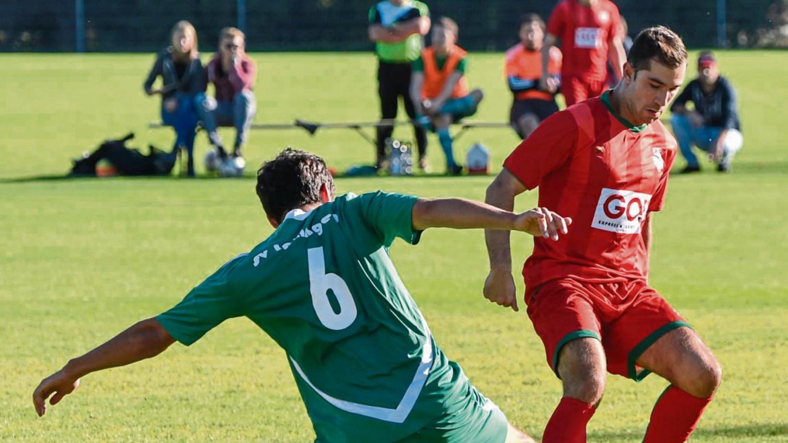 Roberto Ancona (rechts) sieht eine kleine Siegchance gegen den Tabellenführer der Kreisliga A 3, Croatia Bietigheim. Foto: Leitner Roberto Ancona (rechts) sieht eine kleine Siegchance gegen den Tabellenführer der Kreisliga A 3, Croatia Bietigheim. Foto: Leitner