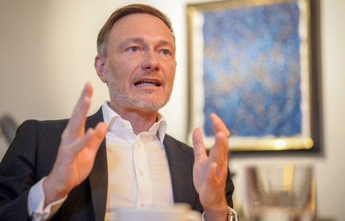 FDP-Chef Christian Lindner tritt wieder als Spitzenkandidat seiner Partei zur Bundestagswahl an.<span class='image-autor'>Foto: dpa/Kay Nietfeld</span>
