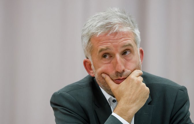 Boris Palmer ist nicht begeistert vom Rat des Eigentümervereins Haus&Grund an seine Mitglieder, der Grundsteuer-Erhöhung in Tübingen zu widersprechen.<span class='image-autor'>Foto: Christoph Schmidt/dpa</span>