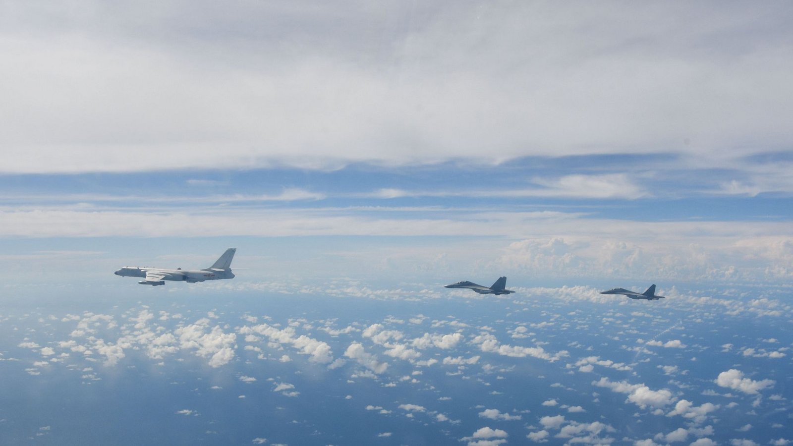 Laut des taiwanischen Verteidigungsministeriums waren dutzende Flugzeuge um Taiwan gesichtet worden. (Archivfoto)Foto: Xinhua/Li Bingyu