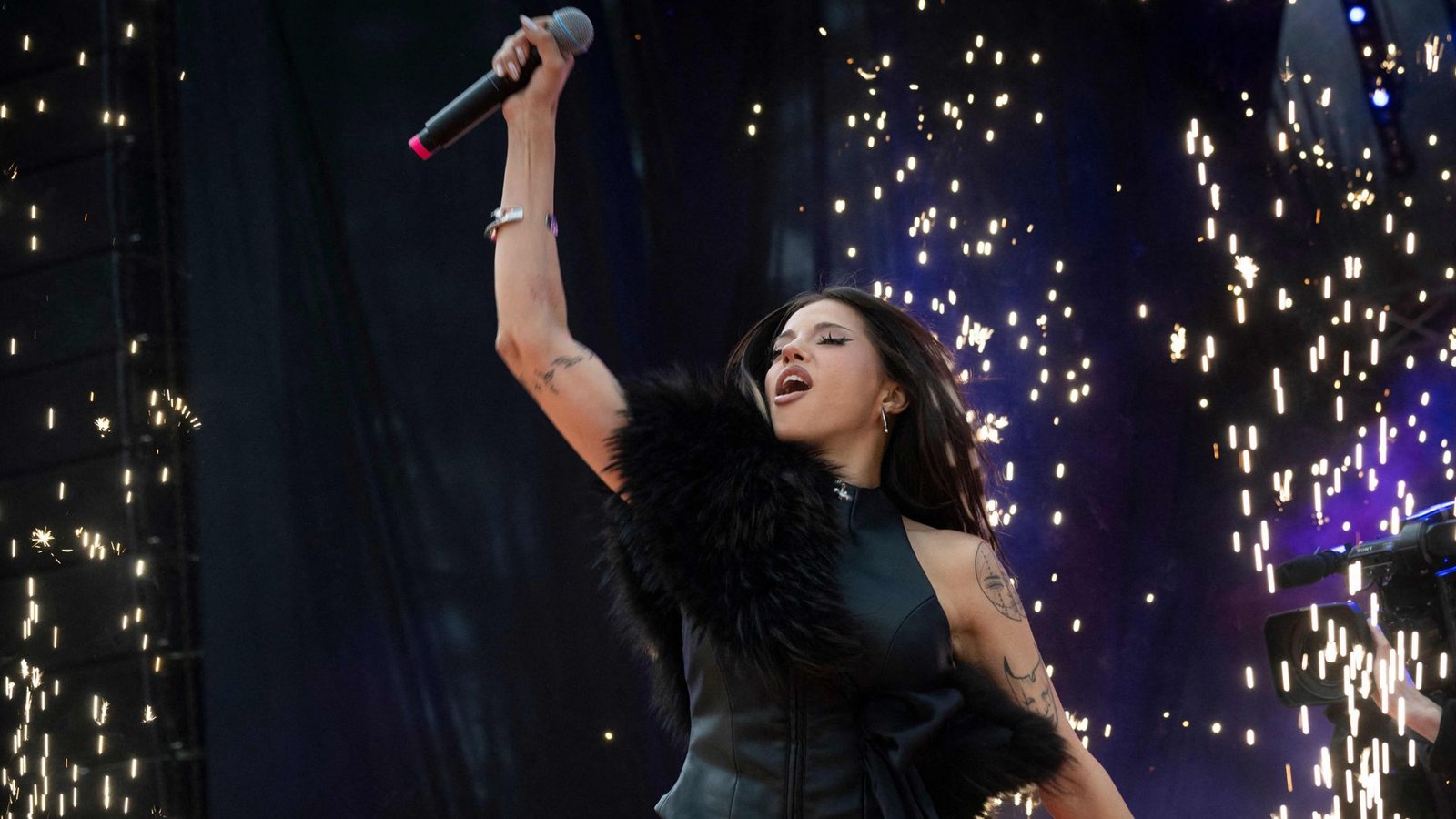 Die bulgarische Sängerin Dara gewann überraschend den ESC in Wien.Foto: AFP/NIKOLAY DOYCHINOV Die bulgarische Sängerin Dara gewann überraschend den ESC in Wien.Foto: AFP/NIKOLAY DOYCHINOV