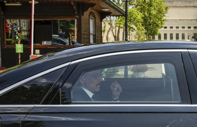 Schwierige Mittlerrolle: Ibrahim Kalin, Direktor des türkischen Geheimdienstes, trifft am Verhandlungsort in Istanbul ein.<span class='image-autor'>Foto: Emrah Gurel/AP/dpa</span>