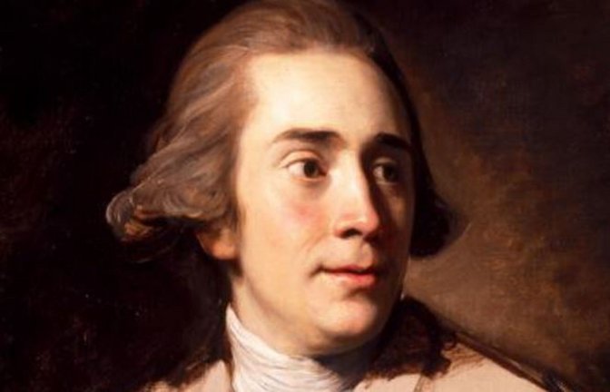 Jeremiah Meyer, porträtiert von Nathaniel Dance Holland, um 1770.<span class='image-autor'>Foto: Nelson Atkins Museum, Kansas</span>