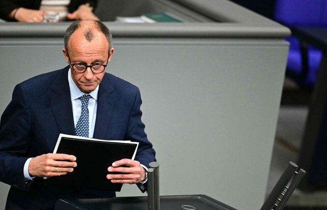 Er will Kanzler werden: Friedrich Merz.<span class='image-autor'>Foto: AFP/TOBIAS SCHWARZ</span>
