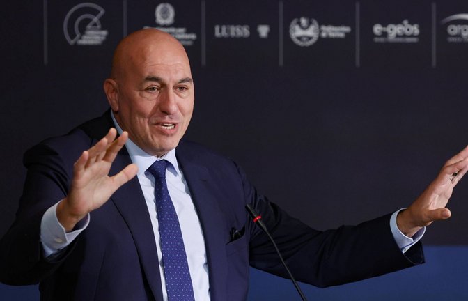 Italiens Verteidigungsminister Guido Crosetto schickte die Fregatte Virginio Fasan zur Unterstützung einer Gaza-Flottille ins Mittelmeer (Archivfoto).<span class='image-autor'>Foto: IMAGO/ZUMA Press/IMAGO/Fabio Frustaci</span>