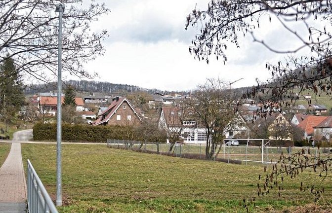 Hier soll nach dem Beschluss des Illinger Gemeinderats der Bouleplatz gebaut werden. Foto: sta