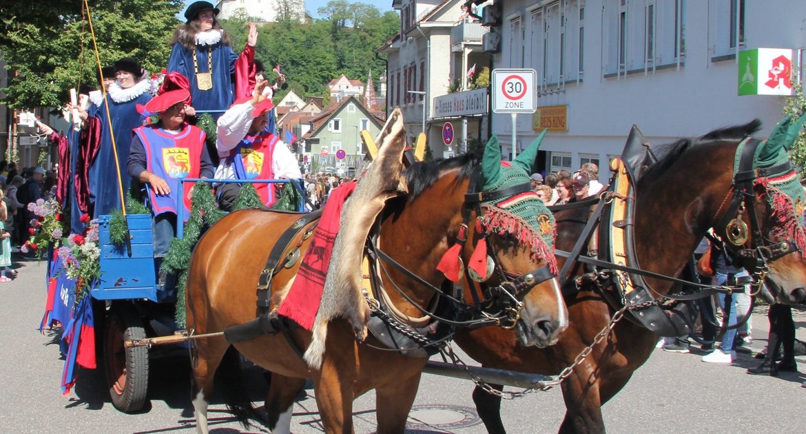Maientag Festzug Lateinschüler