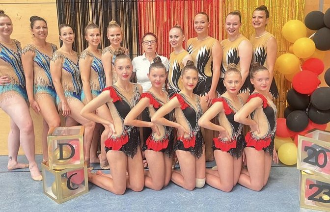 Die Gymnastinnen des schwäbischen Turnerbundes zeigen beim Deutschland-Cup in Potsdam tolle Leistungen. <span class='image-autor'>Foto: privat</span>