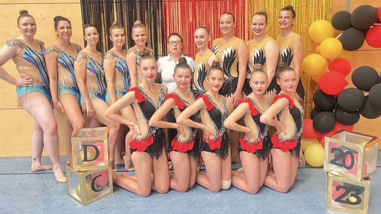 Die Gymnastinnen des schwäbischen Turnerbundes zeigen beim Deutschland-Cup in Potsdam tolle Leistungen. Foto: privat