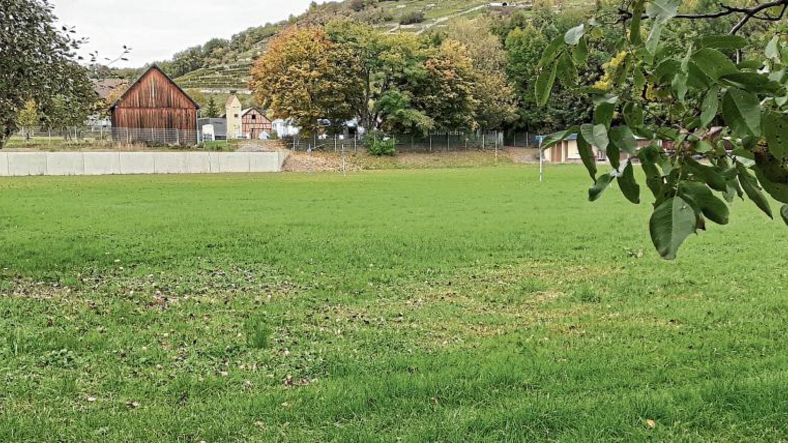Der Turnverein Ochsenbach könnte einen Teil des Sportplatzes als Bolzplatz zur Verfügung stellen. Fotos: Glemser Der Turnverein Ochsenbach könnte einen Teil des Sportplatzes als Bolzplatz zur Verfügung stellen. Fotos: Glemser