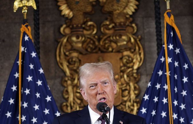 Mit wirtschaftlicher Gewalt politische Ziele erreichen – diesen Stil pflegt Donald Trump.<span class='image-autor'>Foto: dpa/Evan Vucci</span>