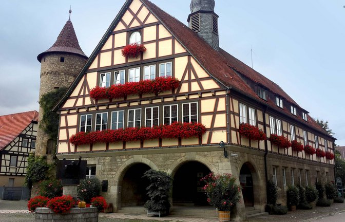 Zwei Jahre lang war Heike Naber aus ihrem Rathaus ausgesperrt.<span class='image-autor'>Foto: Gemeinde Niederstetten</span>
