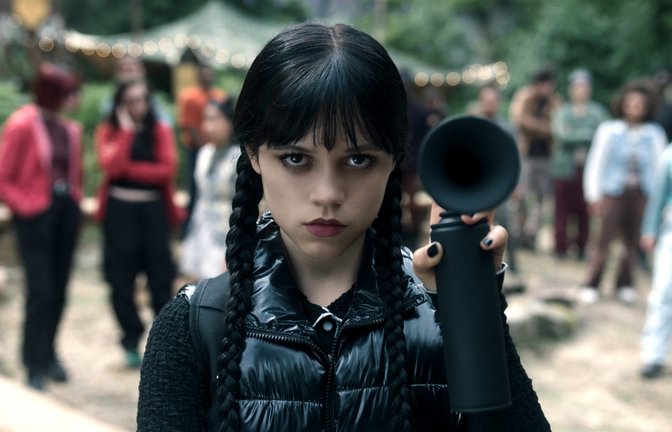 Jenna Ortega als „Wednesday Addams“.<span class='image-autor'>Foto: 2025 Netflix, Inc.</span>