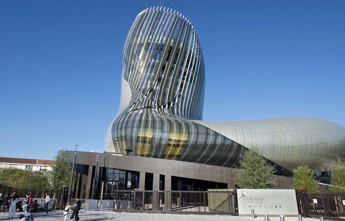 Vorbild für die neue Weinwelt in Baden-Württemberg: die Cité du vin in Bordeaux.<span class='image-autor'>Foto: dpa/Caroline Blumberg</span>