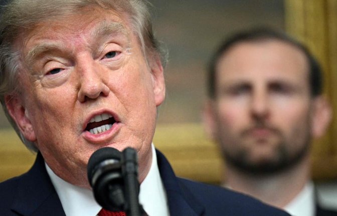 US-Präsident Donald Trump hofft auf ein Treffen mit Kim Jong-un.<span class='image-autor'>JIM WATSON/afp</span>