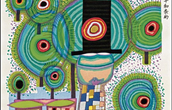 8000 Besucher sehen die Werke von Friedensreich Hundertwasser. Foto: SSG
