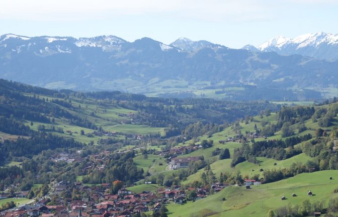 Landschaft bei Bad Hindelang im Kreis Oberallgäu (Symbolbild/Archiv).<span class='image-autor'>Werner Bätzing</span>