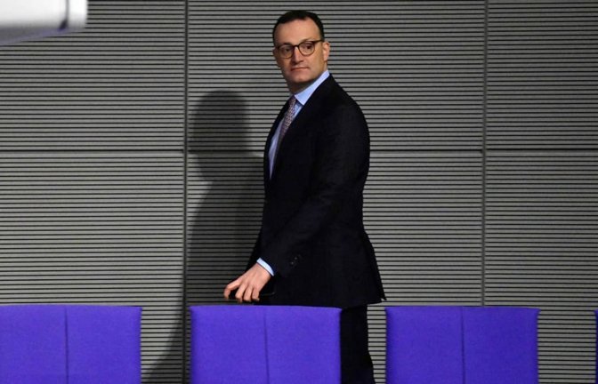 Der Vorsitzende der CDU/CSU-Bundestagsfraktion, Jens Spahn ist zurückgetreten. Mit einem Schreiben erklärte er seinen Rücktritt.<span class='image-autor'>JOHN MACDOUGALL/afp</span>