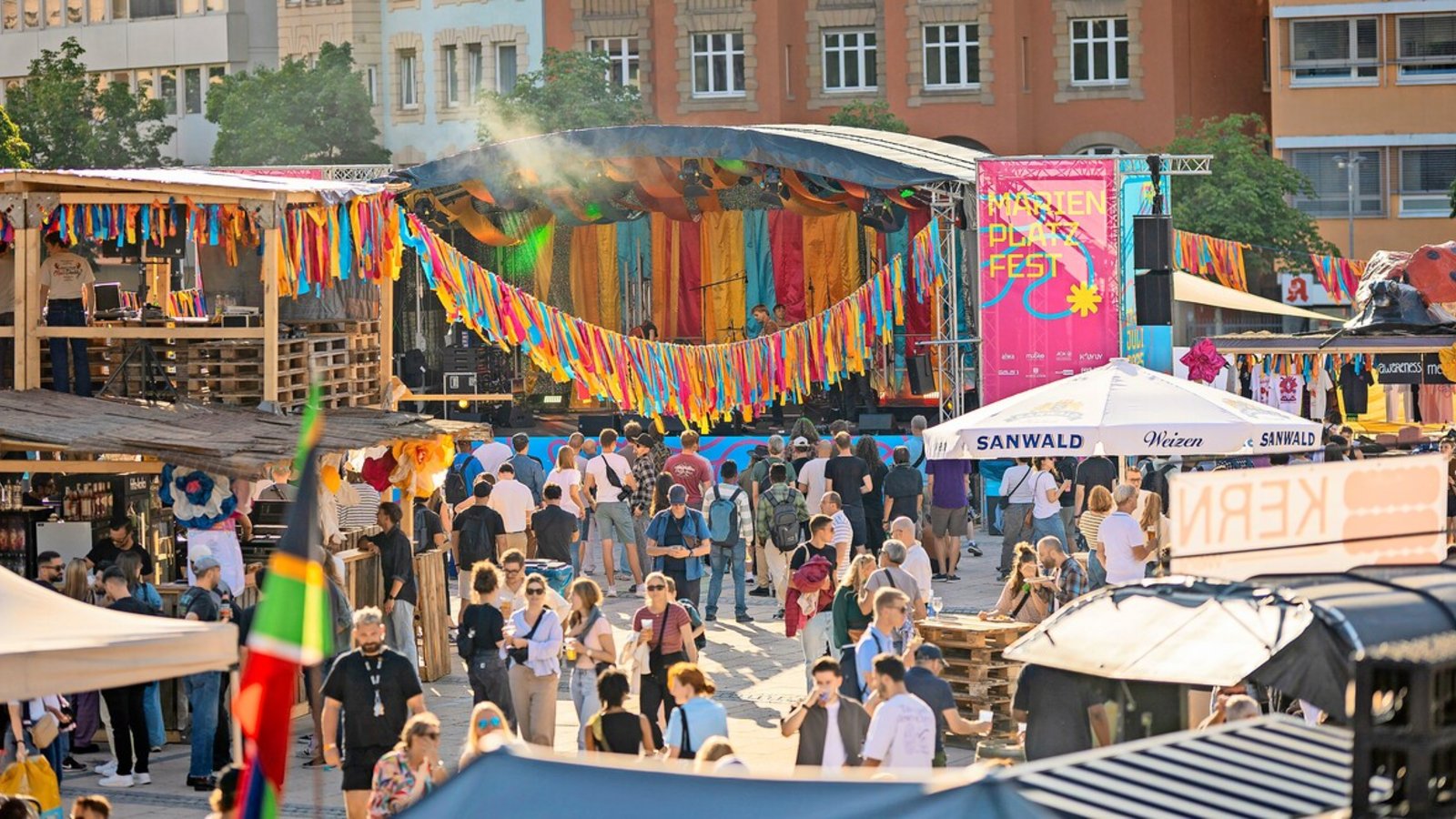 Die befürchteten, neuen Auflagen seitens der Stadt wird es nicht geben: Das Marienplatzfest (Bild) beispielsweise kann laut Veranstalter wie geplant stattfinden.Foto: Lichtgut/Julian Rettig