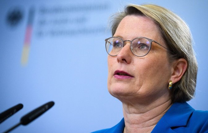 Stefanie Hubig (SPD), Bundesministerin der Justiz, will Opfer sexueller Gewalt besser schützen.<span class='image-autor'>Foto: Bernd von Jutrczenka/dpa</span>