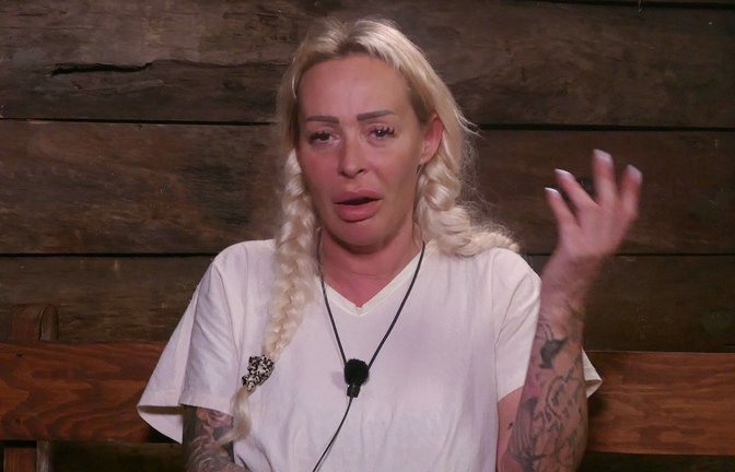 Cora Schumacher wollte nicht mehr im Camp bleiben.<span class='image-autor'>Foto: RTL/Tag 4</span>