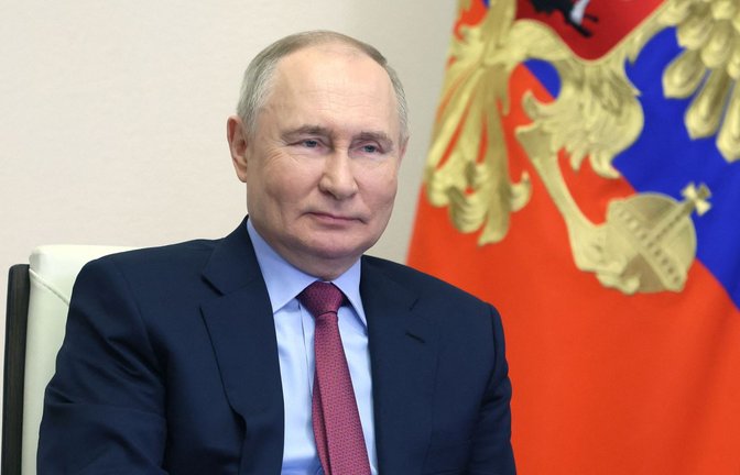 Wladimir Putin äußert sich zum Tod des Kremlgegners.<span class='image-autor'>Foto: AFP/MIKHAIL METZEL</span>