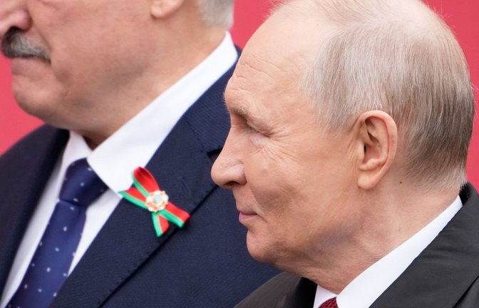 Lukaschenko ist der engste Verbündete Putins nach vier Jahren Krieg in der Ukraine. (Archivbild)<span class='image-autor'>Foto: Pavel Bednyakov/Pool AP/AP/dpa</span>