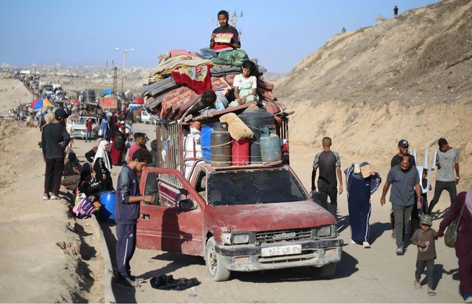 Flüchtlinge im Gazastreifen<span class='image-autor'>Foto: AFP</span>