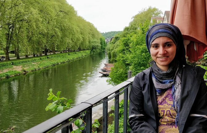 Von Lahore nach Lustnau: die Gründerin Naureen Mahmood<span class='image-autor'>Foto: Meshcapade/Zaman</span>