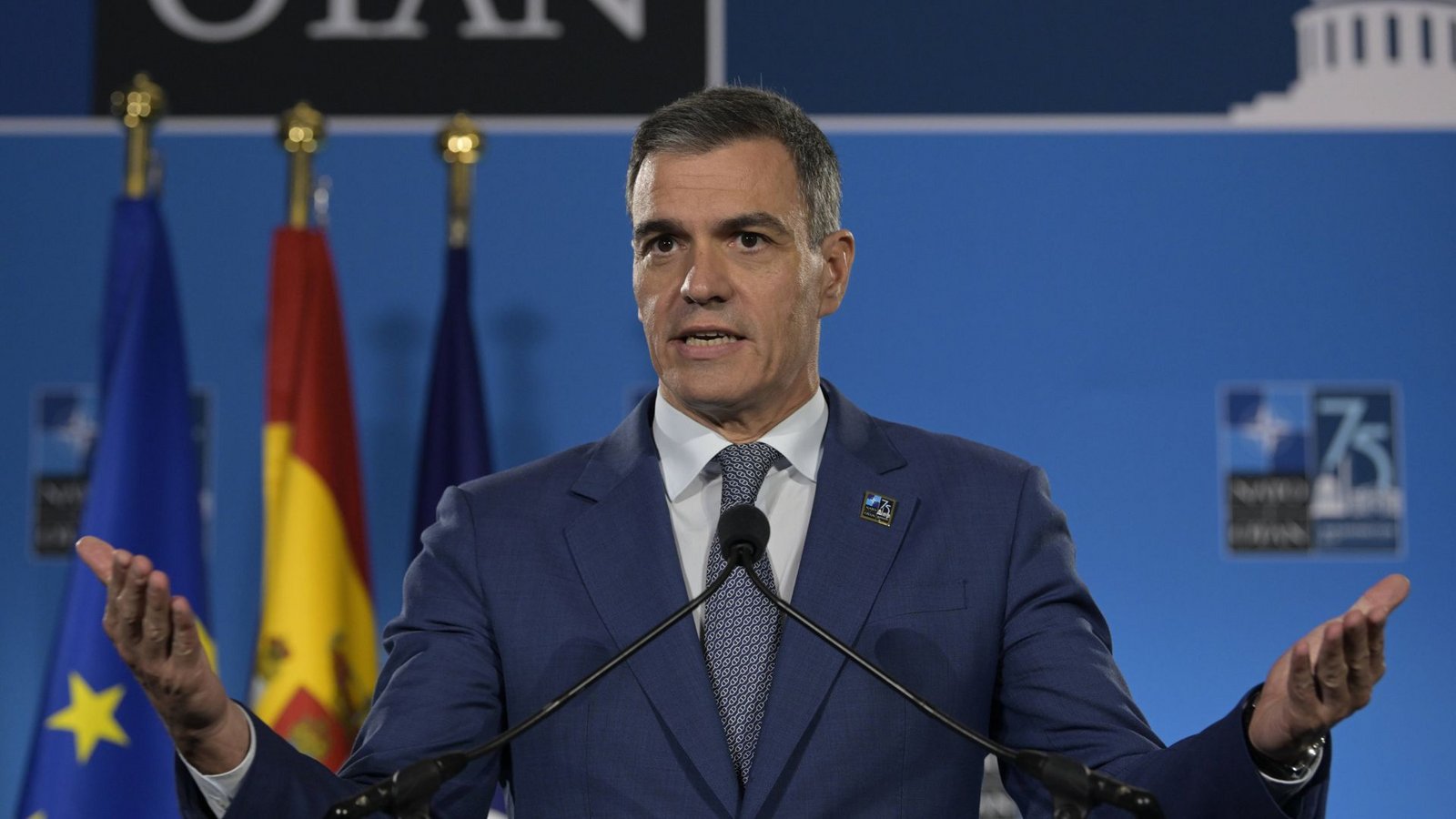Spaniens Ministerpräsident Pedro Sánchez.Foto: IMAGO/Agencia EFE//LENIN NOLLY Spaniens Ministerpräsident Pedro Sánchez.Foto: IMAGO/Agencia EFE//LENIN NOLLY