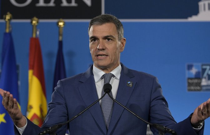 Spaniens Ministerpräsident Pedro Sánchez.<span class='image-autor'>Foto: IMAGO/Agencia EFE//LENIN NOLLY</span>