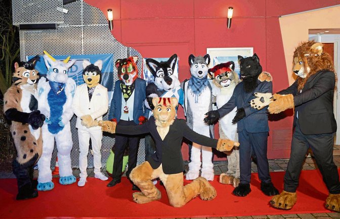 Tierische Premiere: Bei „Mascot for Life“ schlüpft Jens Wernstadt ins Löwenkostüm und spielt die Hauptrolle Willion.  Foto: p