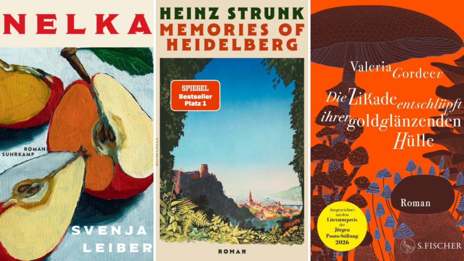 3 von 20: Die Longlist für den Deutschen Buchpreis wurde veröffentlicht.Suhrkamp, Rowohlt, Fischer 3 von 20: Die Longlist für den Deutschen Buchpreis wurde veröffentlicht.Suhrkamp, Rowohlt, Fischer