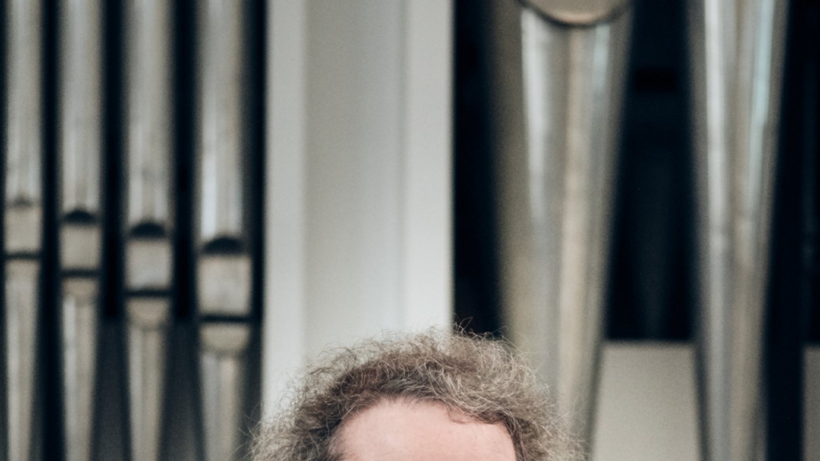 Deutschland, Stuttgart, Portrait von Johannes Mayr, Domorganist, in der Kirche St. Eberhard, 22.10.2019. © Heinz Heiss, Lehenstr. 11, 70180 Stuttgart, +49 1718374371, www.heinzheiss.de 