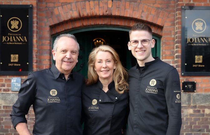 Den Eltern Inka und Ralph Orth tut es gut, den Weg zu gehen, den Johanna gehen wollte. Und Marcel Reinhardt freut sich über die engagierten Investoren.<span class='image-autor'>Martina Goyert</span>