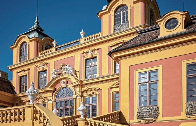 Nach der Sanierung öffnet Schloss Favorite wieder die Türen. Fotos: p