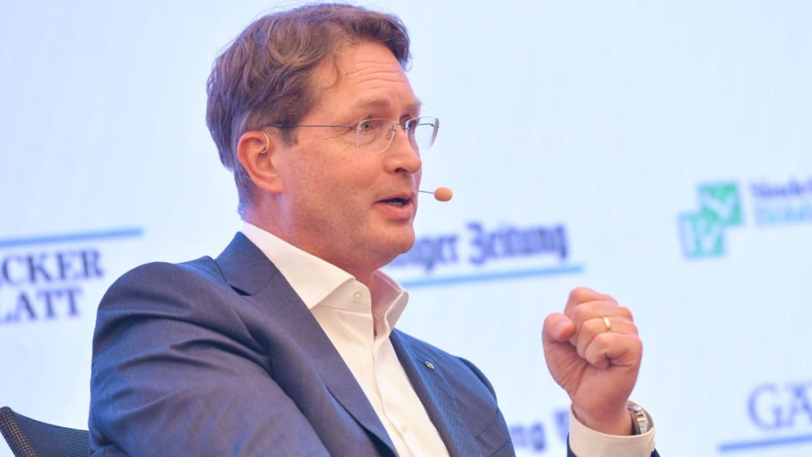 Mercedes-Chef Ola Källenius spricht auf der Veranstaltung von Stuttgarter Zeitung und Stuttgarter Nachrichtien offen darüber, in welcher Situation bei ihm mal „ein bisschen die Sicherung durchgebrannt“ ist.Max Kovalenko